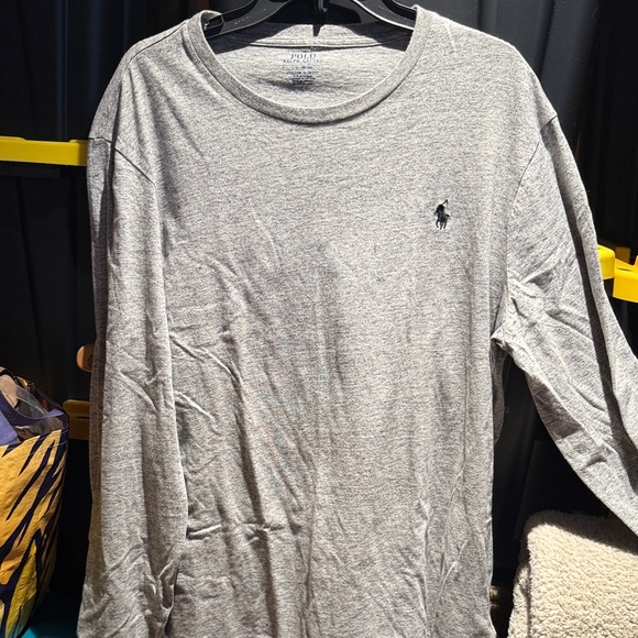 Polo Ralph Lauren Other - Polo by Ralph Lauren Heather Gray Long Sleeve Tee